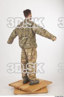 Soldier in American Army Military Uniform 0051